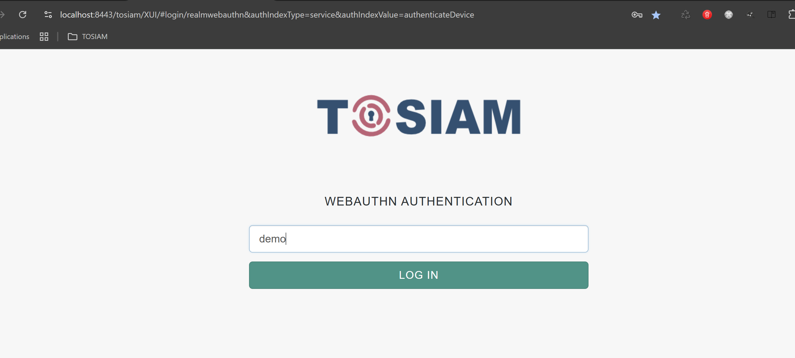 Authenticate device