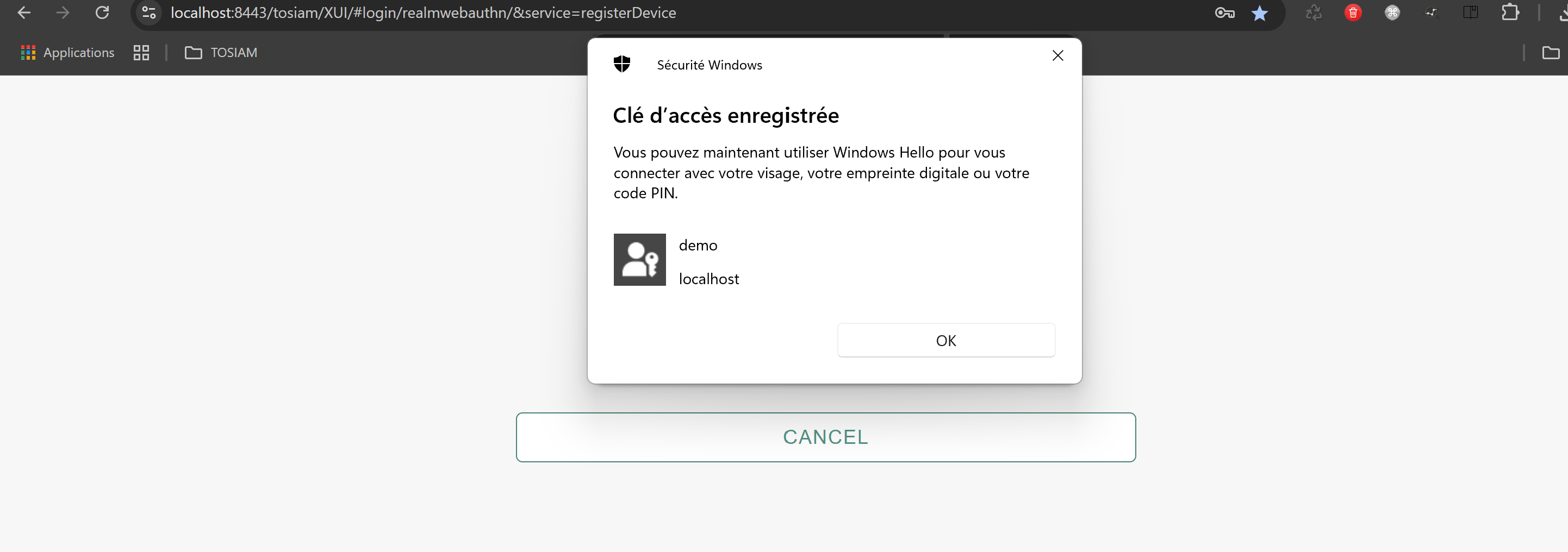 register device